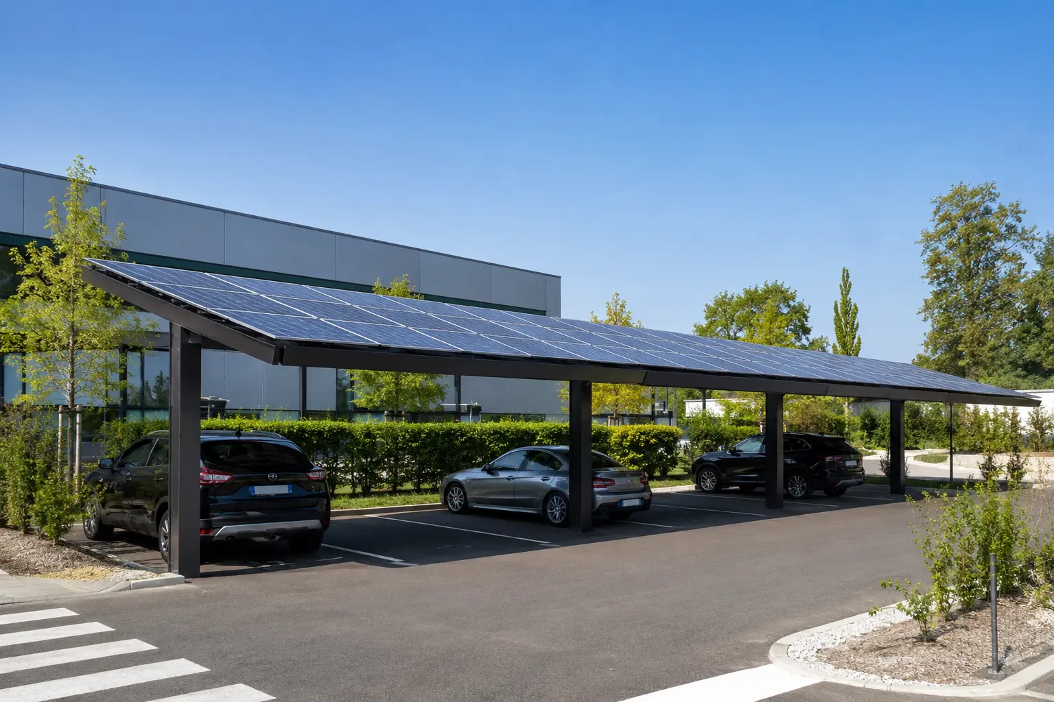 Carport métallique sur mesure Bordeaux Gironde